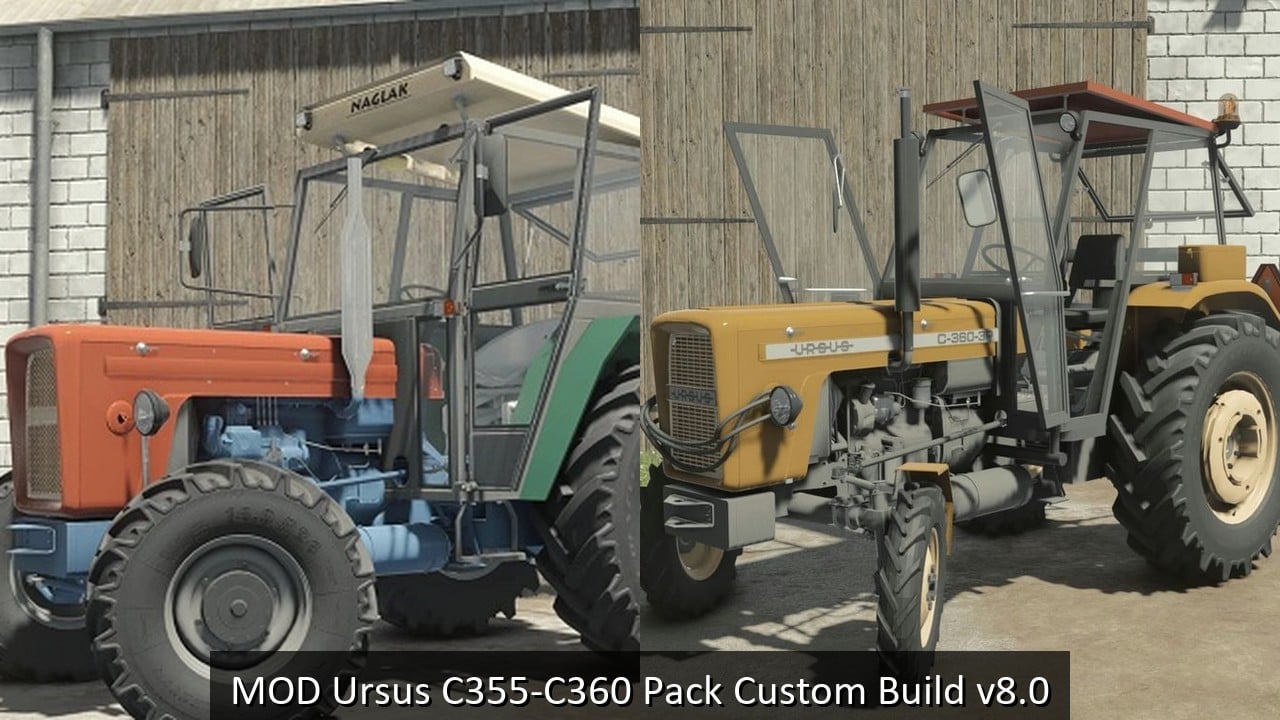 MOD Ursus C355-C360 Pack Custom Build v8.0
