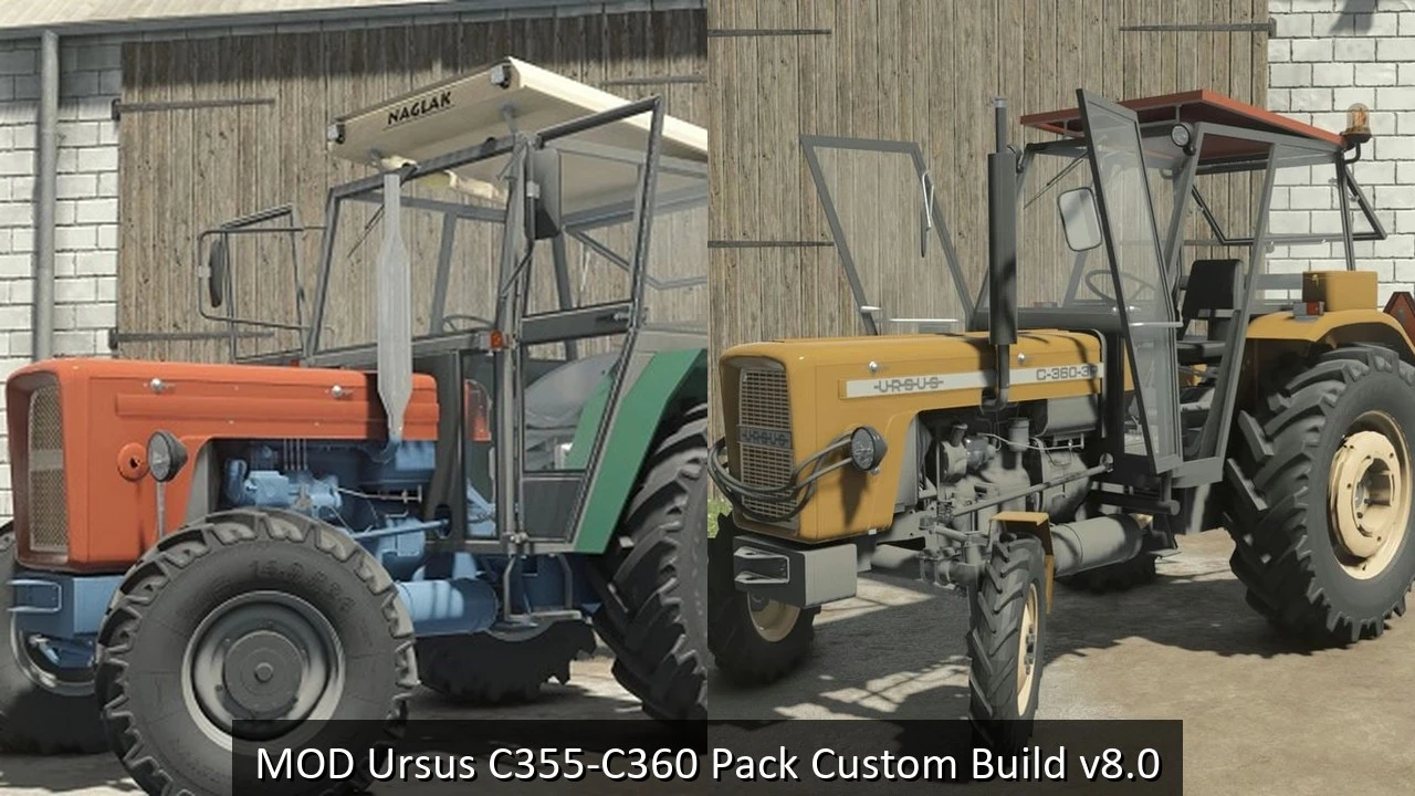 MOD Ursus C355-C360 Pack Custom Build v8.0