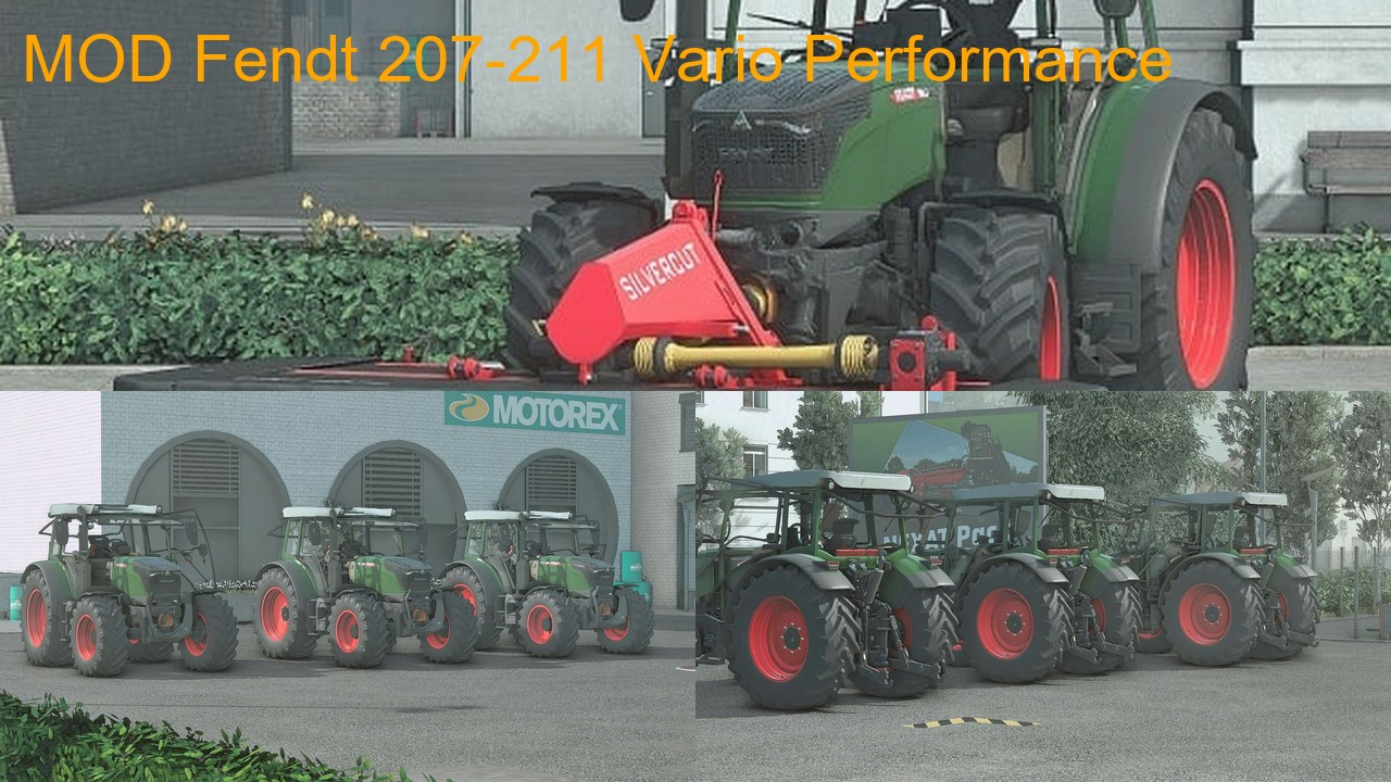 MOD Fendt 207-211 Vario Performance