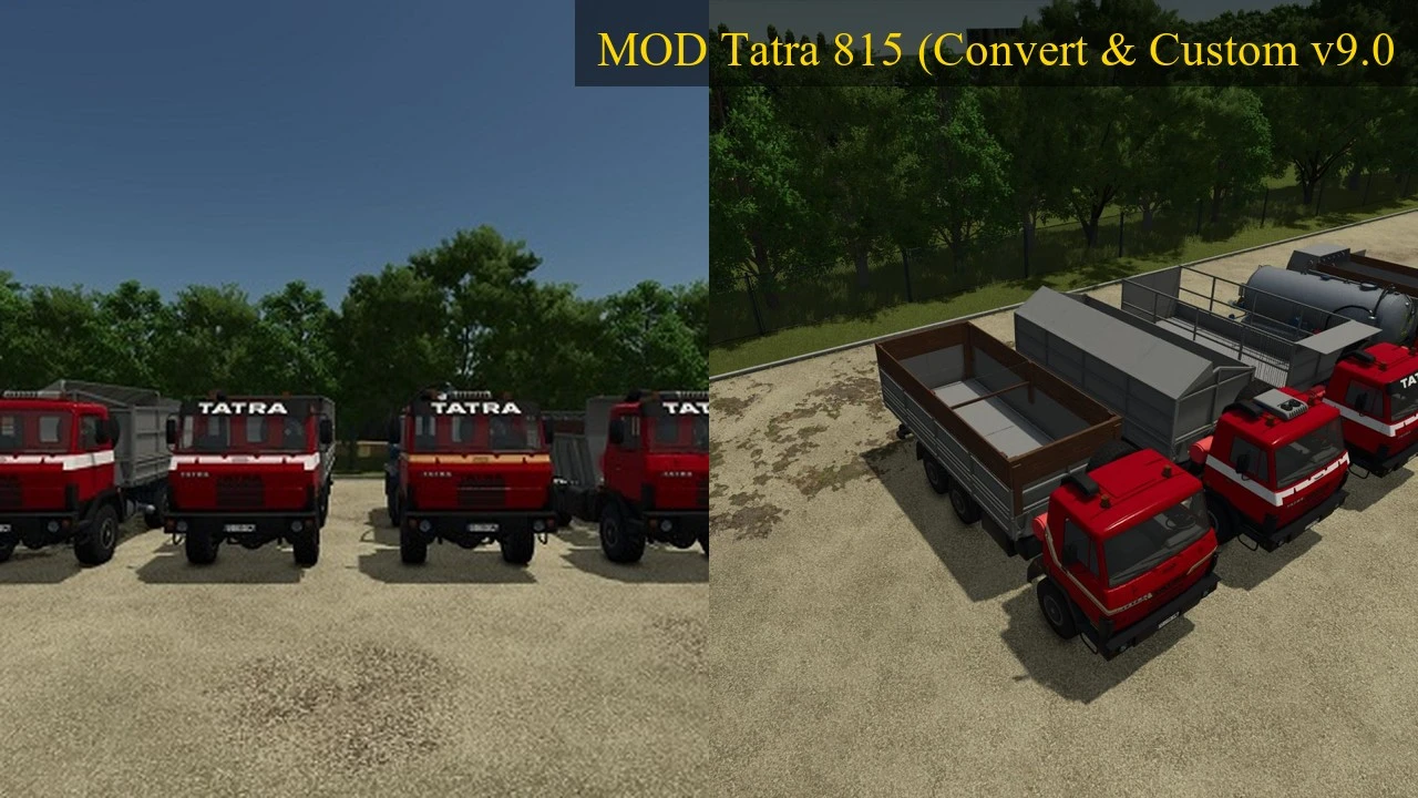 MOD Tatra 815 (Convert & Custom v9.0 1.1