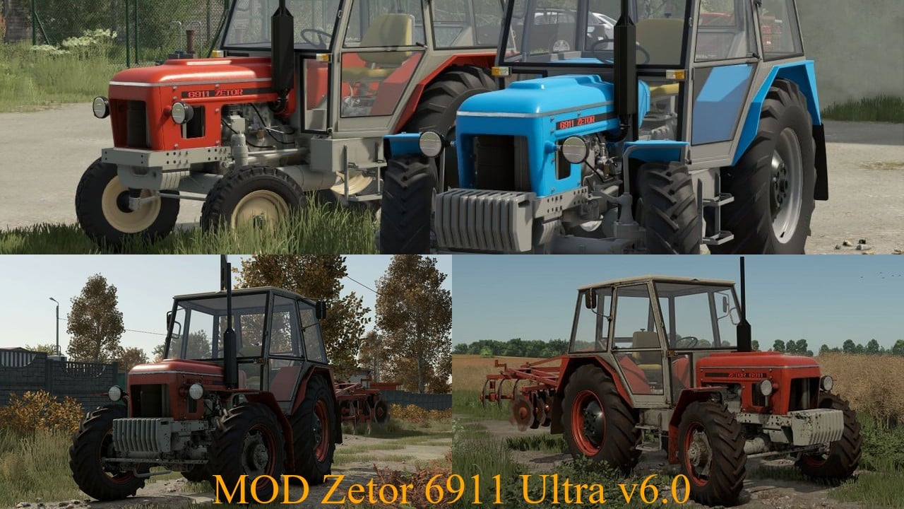 MOD Zetor 6911 Ultra v6.0