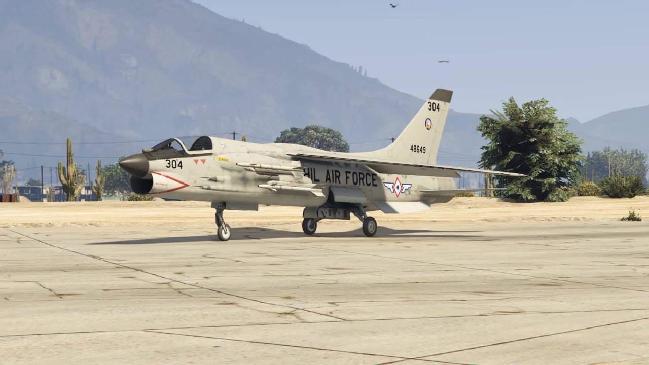 Philippine Air Force F-8E