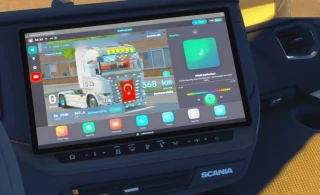 Omixmod CarPlay v2.0.0 — ETS2 Cabin GPS ( Fixed ) New Version V2.0.0 thumbnail 3