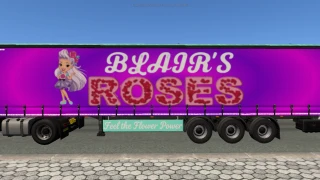 ETS Blair's Roses & Rox Painting Semi Trailer Skin Pack (Freight Market) 1.5 thumbnail 2