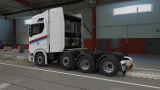 BMW SKIN FOR SCANIA S NextGen TRUCK For ETS2 v1.35 - v1.51 0.1.3 thumbnail 3