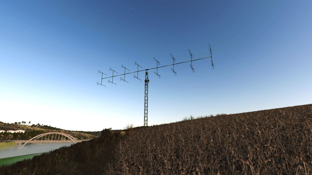 FS25 Military Radar Antenna