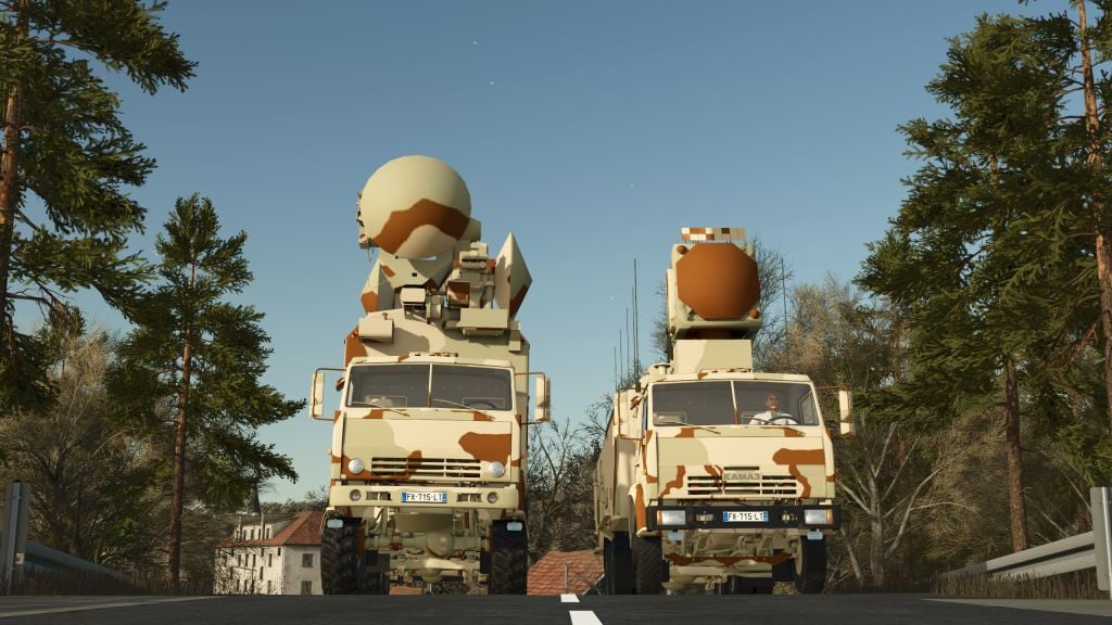 FS25 Military KamAZ Communications Pack (Mobile Tactical Command and Signal Fleet)