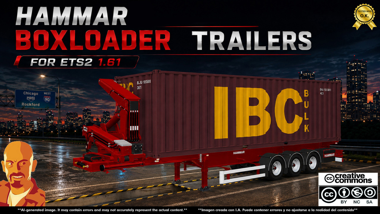 HAMMAR BOXLOADER TRAILERS v2.0 ES 1.60-1.61.x