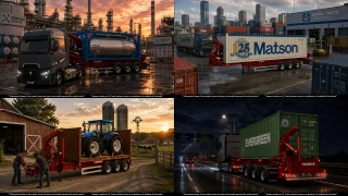 HAMMAR BOXLOADER TRAILERS v2.0 ES 1.60-1.61.x 2.0 thumbnail 3
