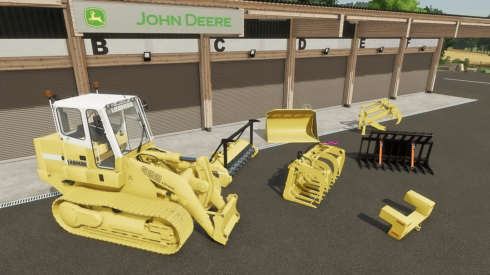 LIEBHERR 622 Crawler Loader Pack 1.0