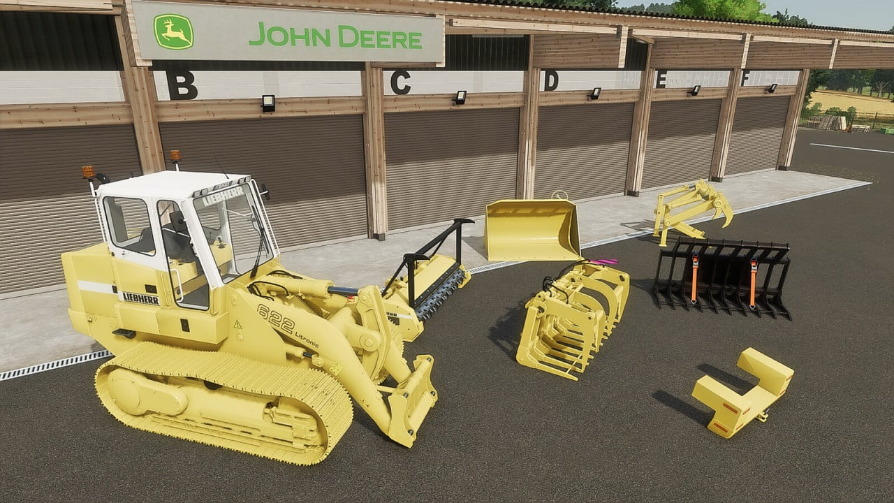 LIEBHERR 622 Crawler Loader Pack