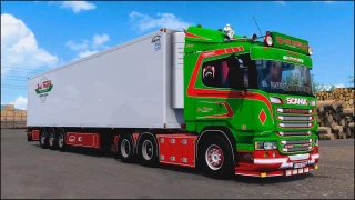 Scania R580 Jan Mues + Trailer v12.0 thumbnail 4