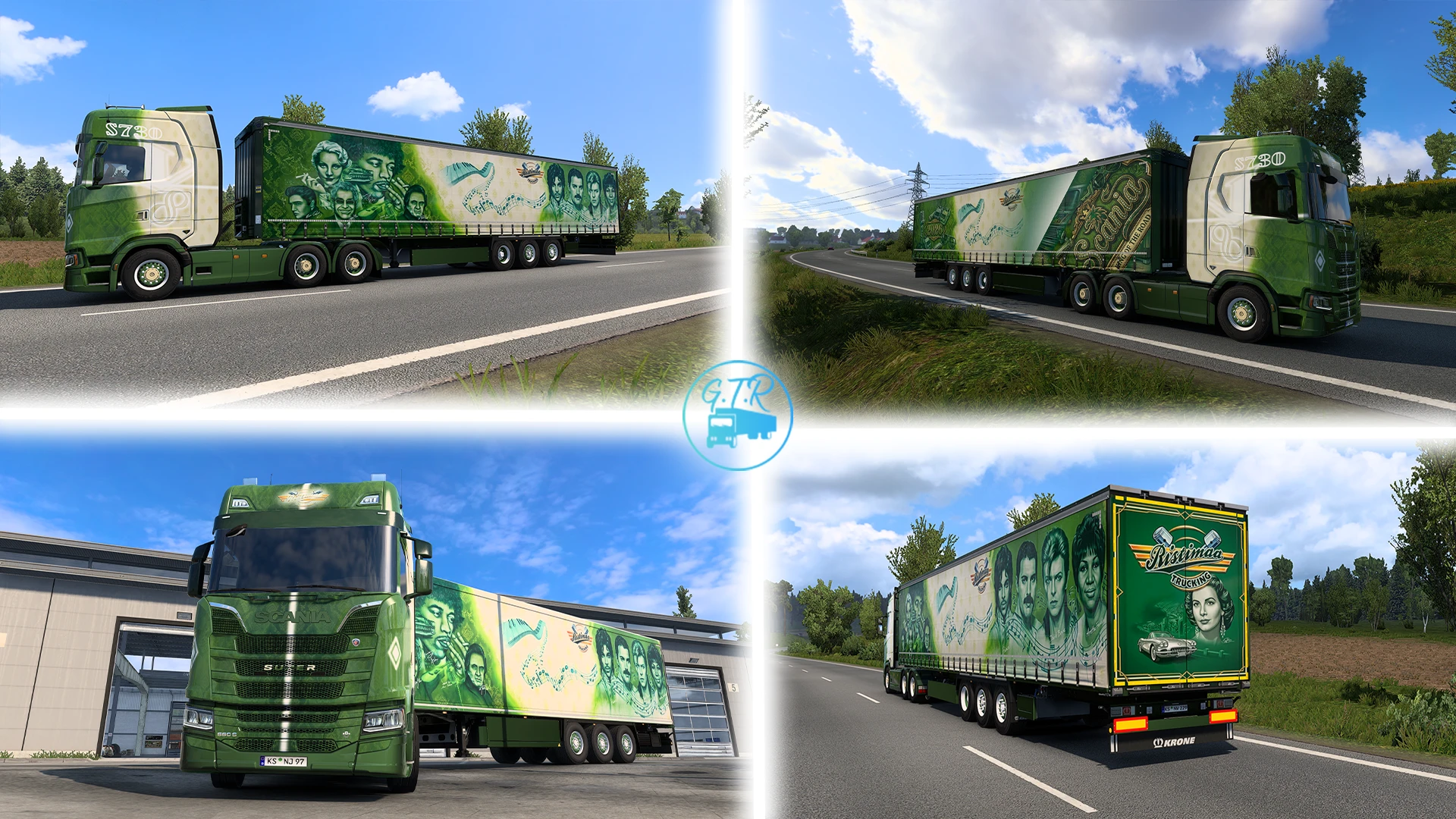 Skin Pack Ristimaa TRUCKING BY GTR 1.0