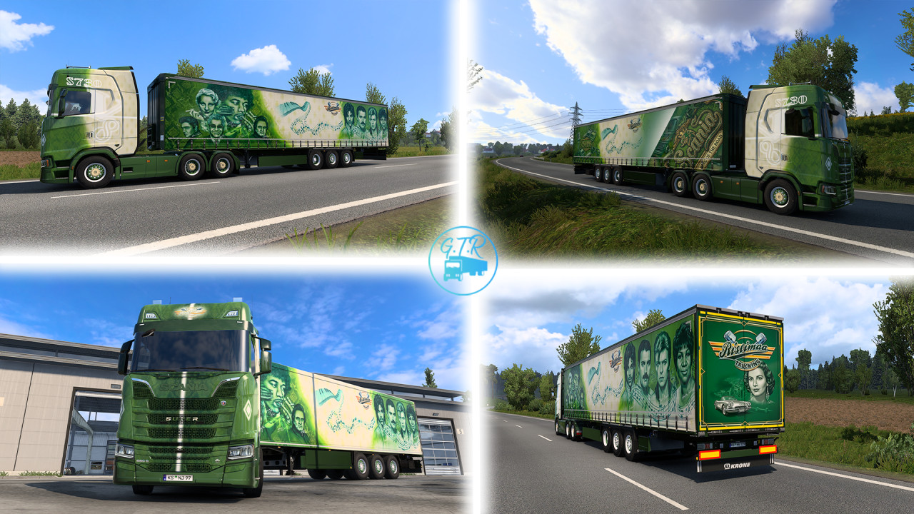 Skin Pack Ristimaa TRUCKING BY GTR