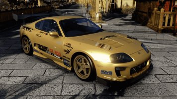 Smokey Nagata / Top Secret (GT-300 version) vinyl for Toyota Supra MKIV Time Attack