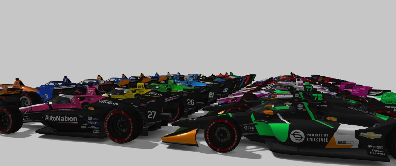 2024 IndyCar road skinpack for VRC Formula NA 2021