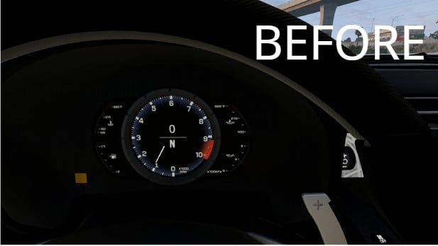 Glass fix for Kenemati and Royal Renders car mods