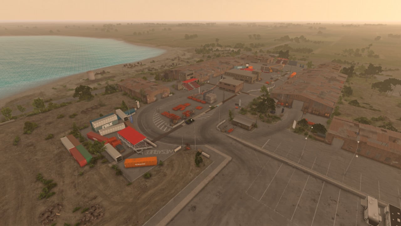 Mod Map The Drift Industrial For Release Beamng Drive 0.39.x