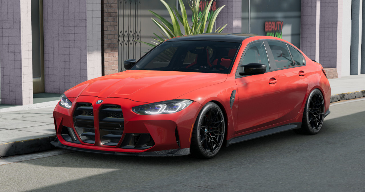 Vorsteiner front lip RR's M3 ADDON!