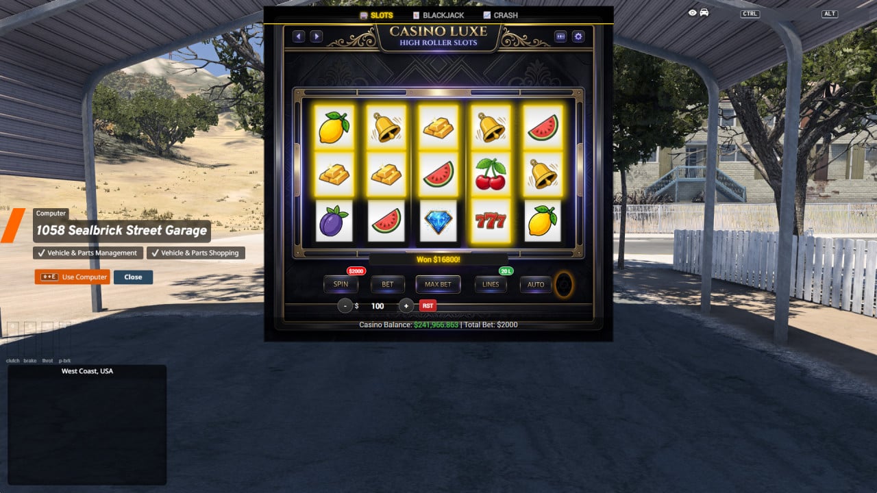 BeamNG Career Slots