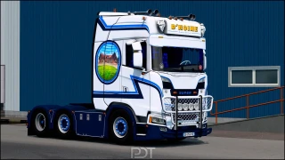 Scania S580"D'Hoine et Fils" + Trailer v1.0 thumbnail 4