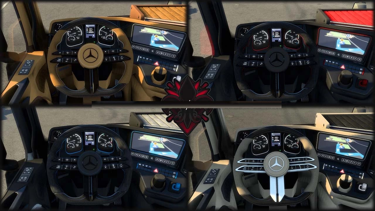 Mercedes-Benz Actros MP4 Interior Pack