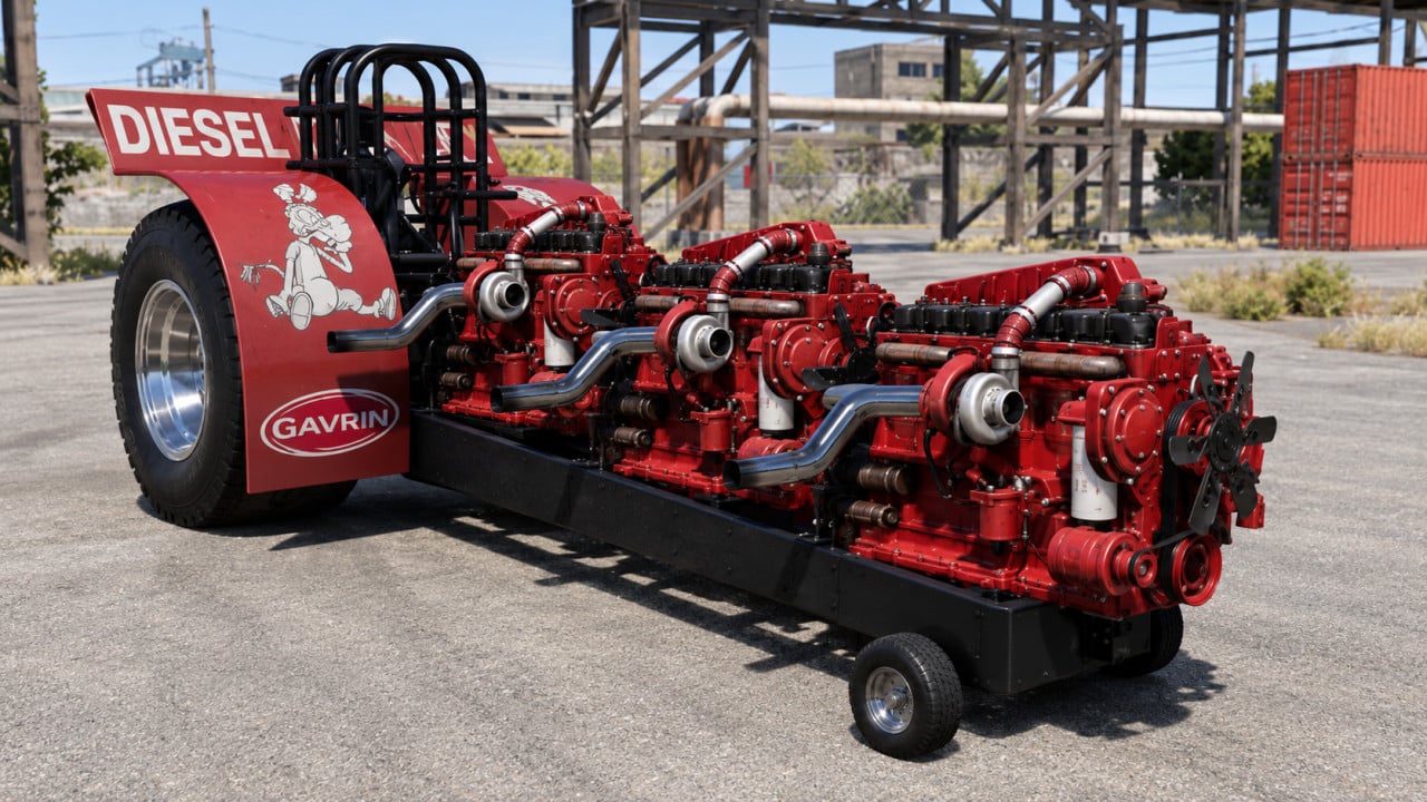 Modified Tractor Puller Big Pack