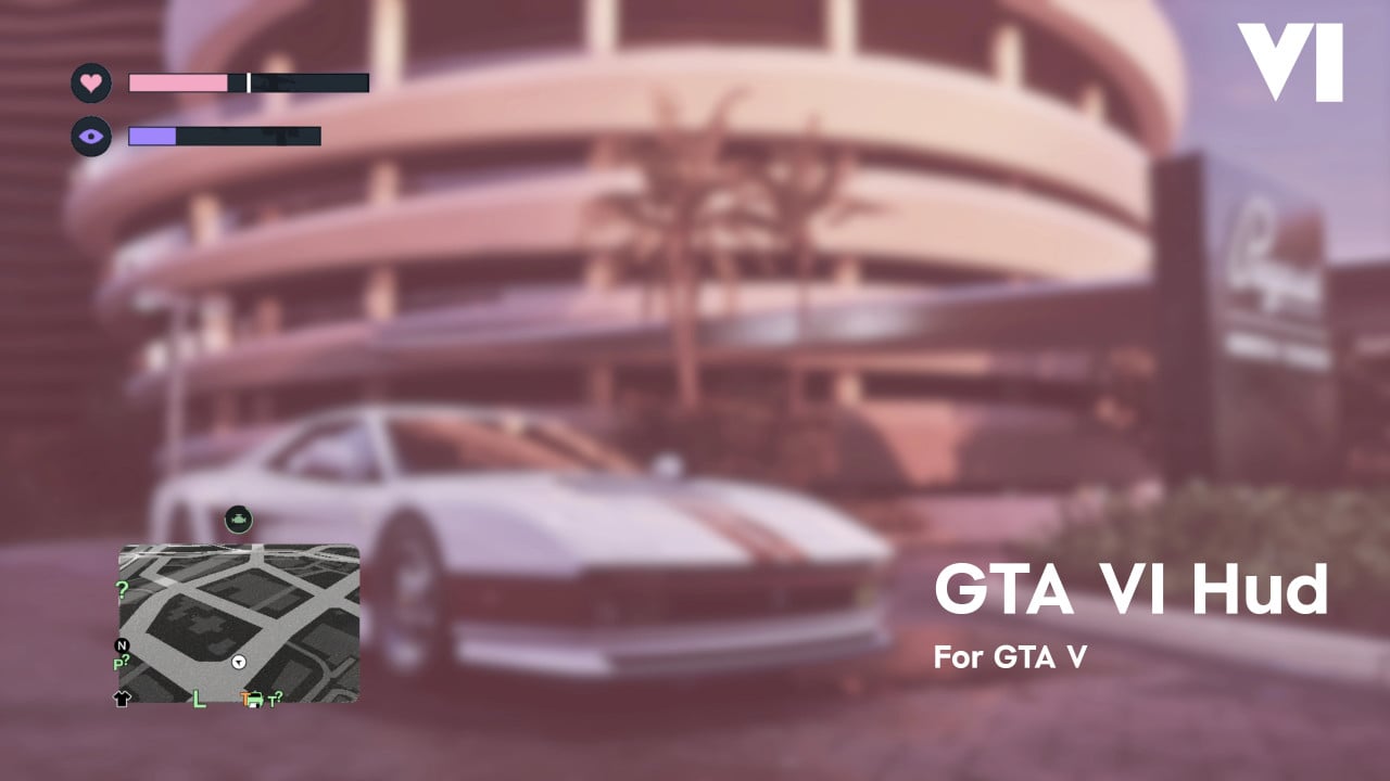 GTA 6 Inspired HUD