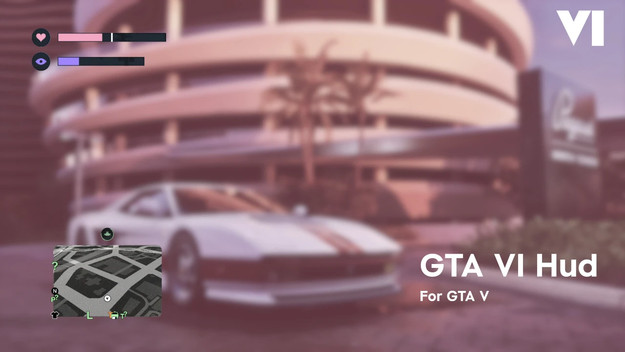 GTA 6 Inspired HUD