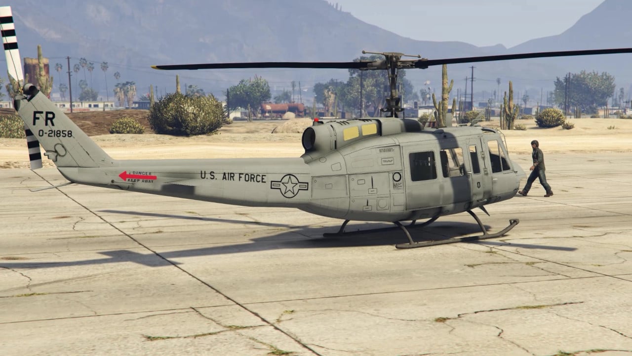 USAF TH-1 for SkylineGTRFreak's NASA UH-1