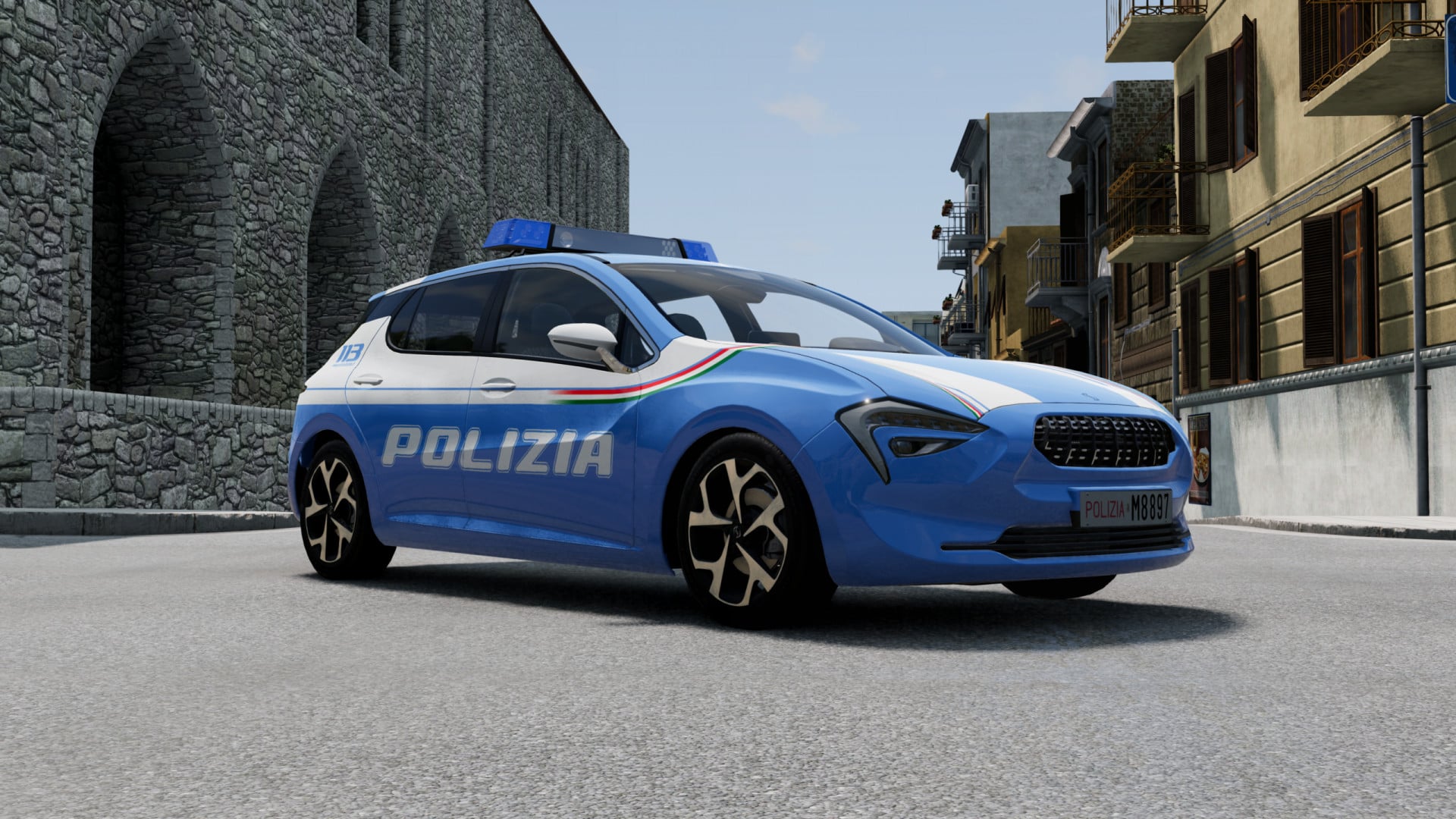 Realistic Italian Police Pack image 2
