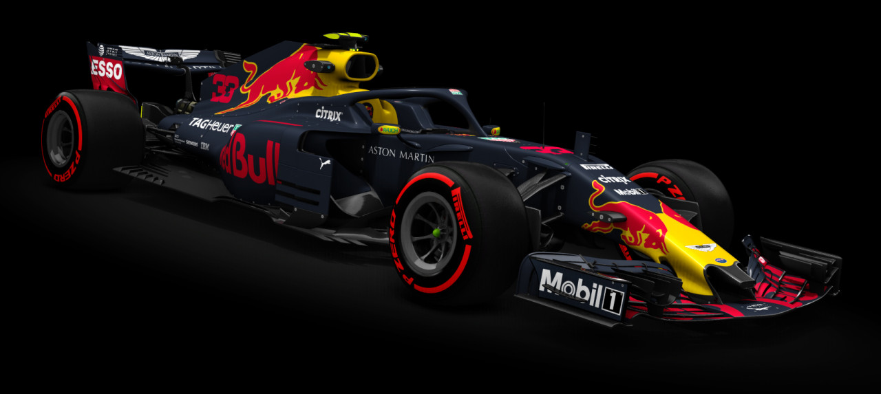 RSS Formula Hybrid 2018 Red Bull Racing Livery
