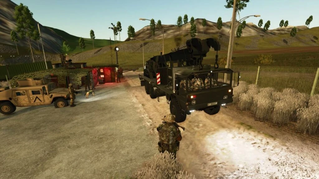 MAN KAT1 6×6 Crane Truck v 1.0