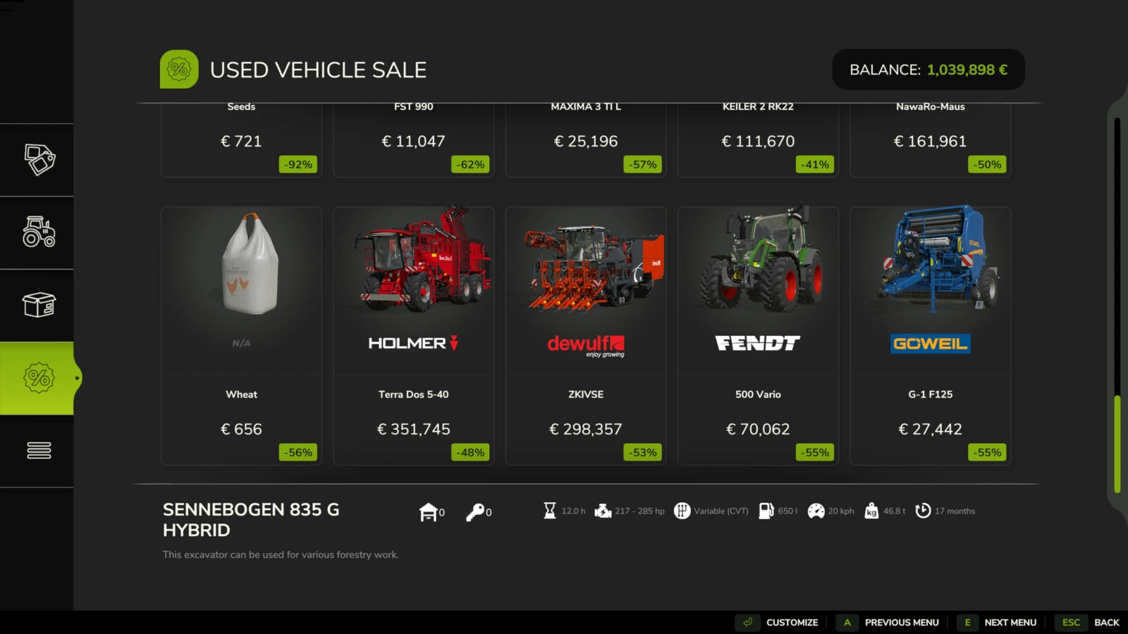 Configurable Sales 1.0
