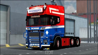 Scania R580 "Mathiesen transport" + Trailer v4.0 thumbnail 2
