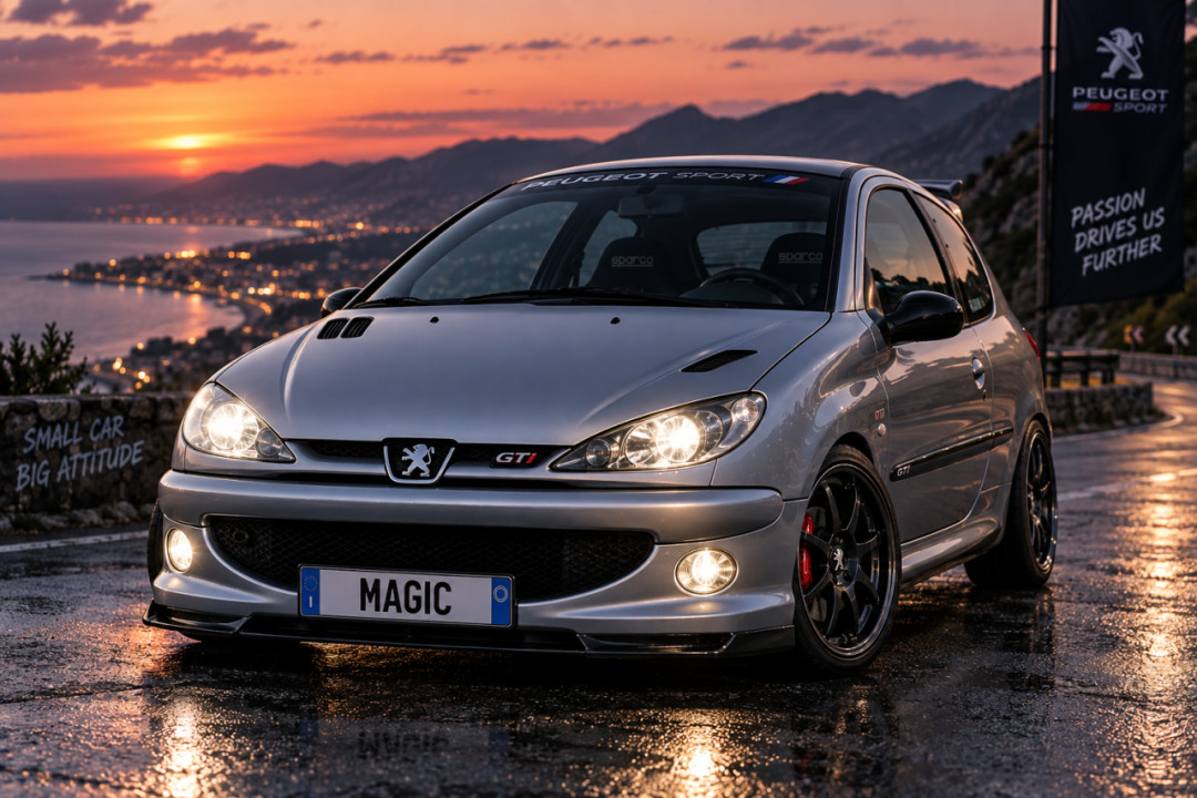 Peugeot 206 GTi Turbo (600hp)