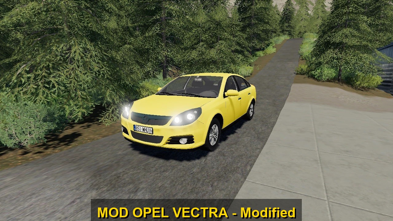 MOD OPEL VECTRA - Modified