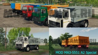 MOD МАЗ-5551 А2 Special 1.1 thumbnail 2
