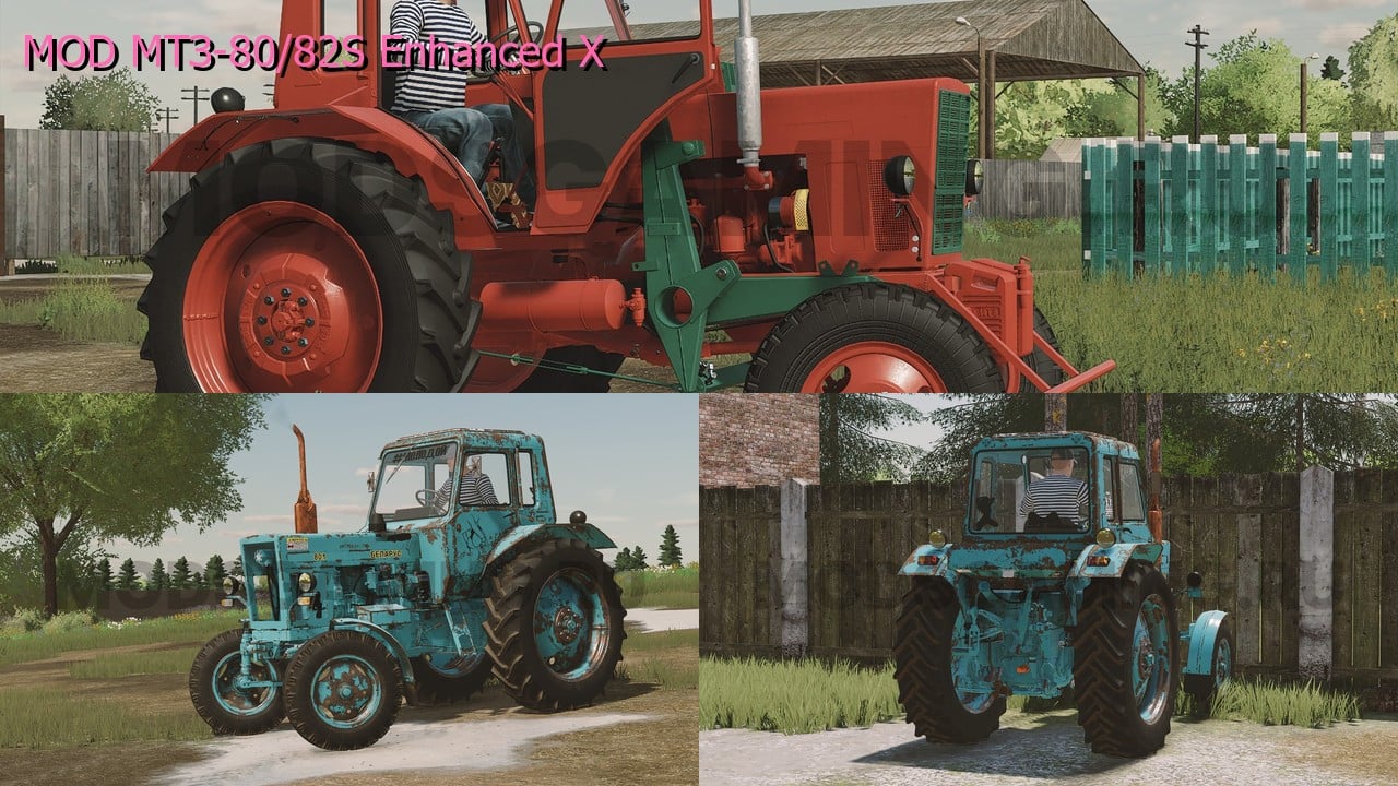 MOD МТЗ-80/82S Enhanced X