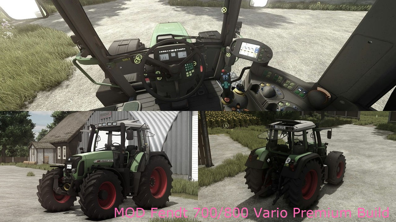 MOD Fendt 700/800 Vario Premium Build