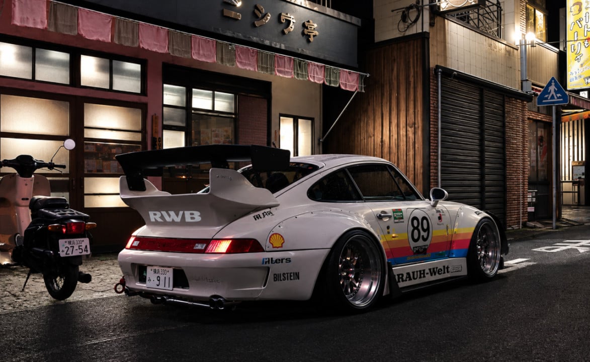 Porsche 911 993 test version 4