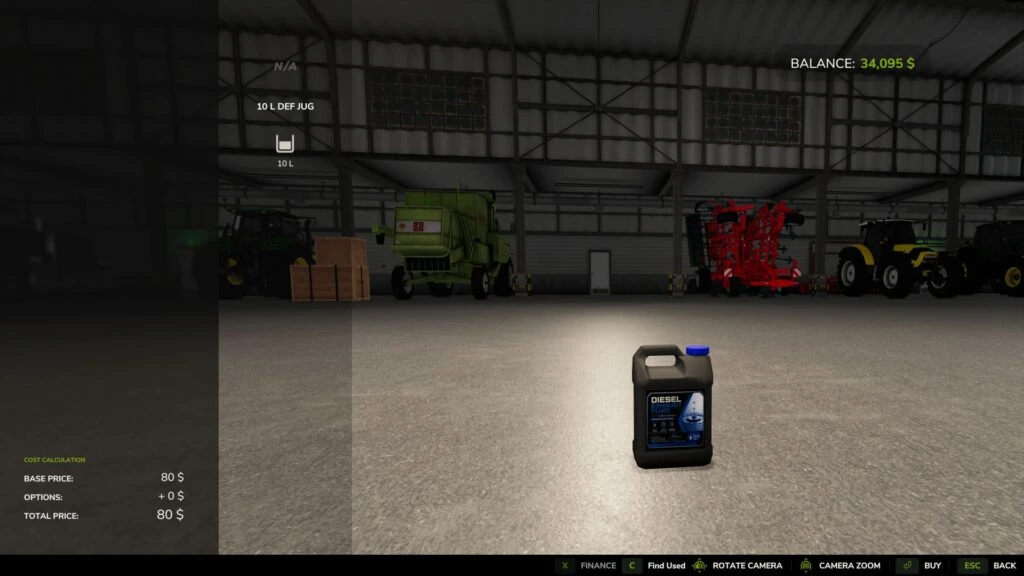 Diesel Exhaust Fluid Additive v 1.0.2
