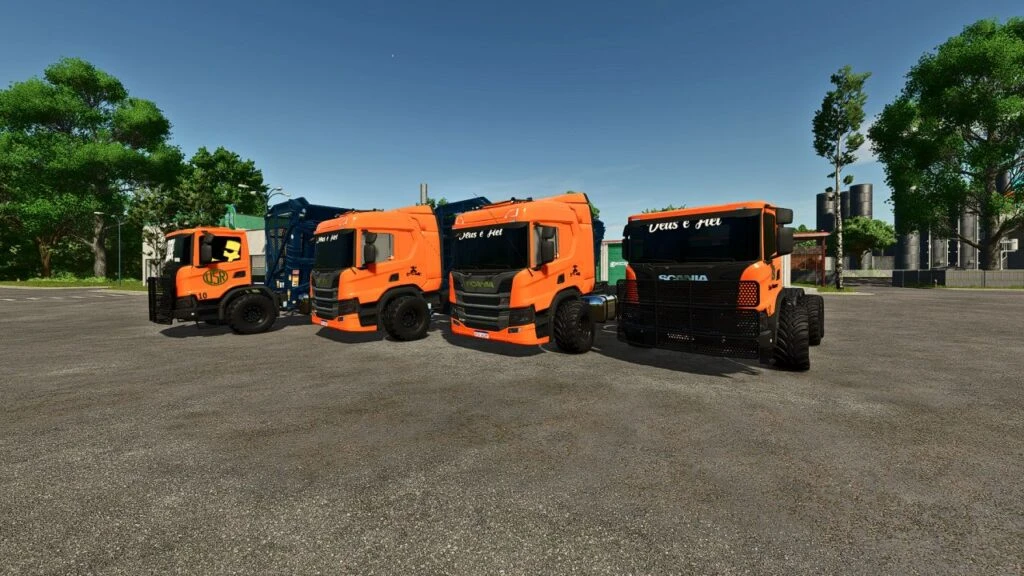 Scania Sugarcane Trucks v 1.0