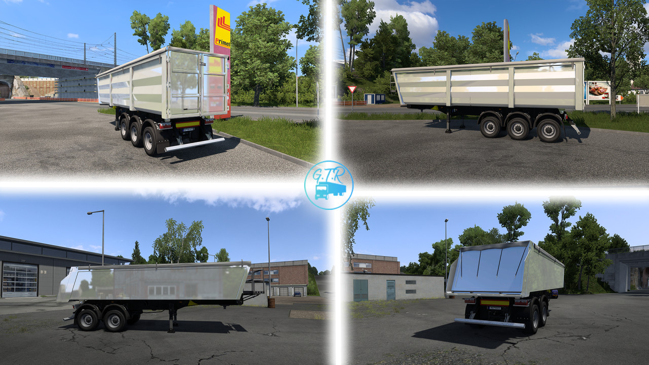 Chrome Dumper Trailers