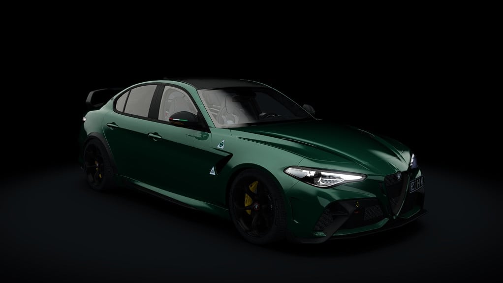 Alfa Romeo Giulia Quadrifoglio GTAm Tuned
