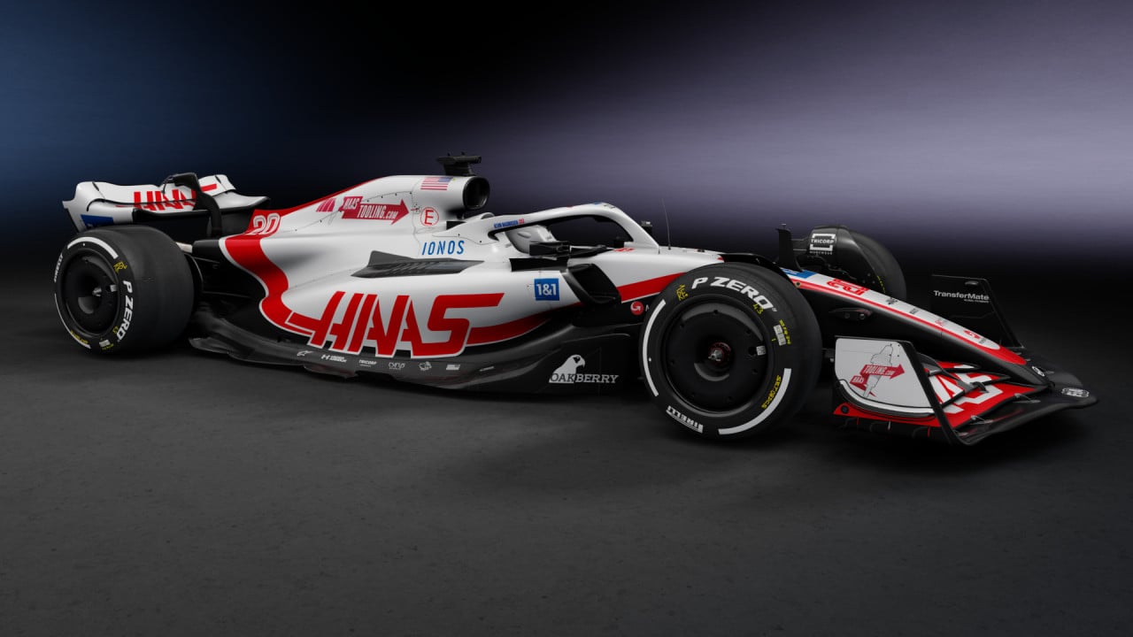RSS Formula Hybrid 2022 HAAS VF22 Livery