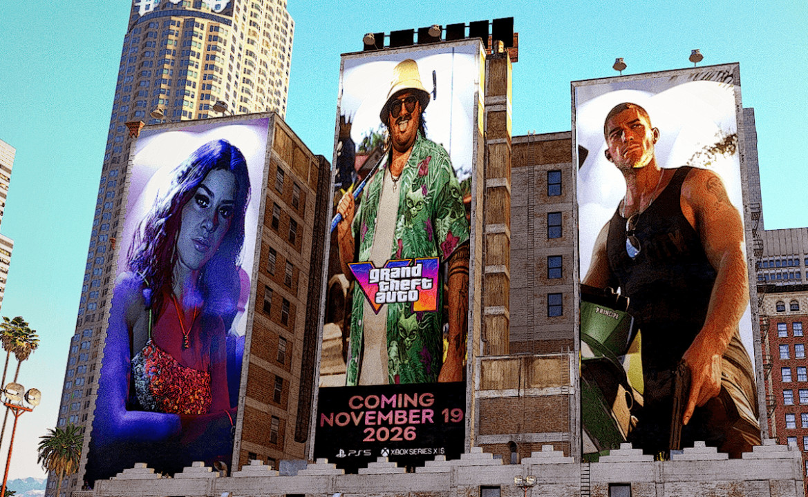 GTA6 Billboard Downtown Advertising