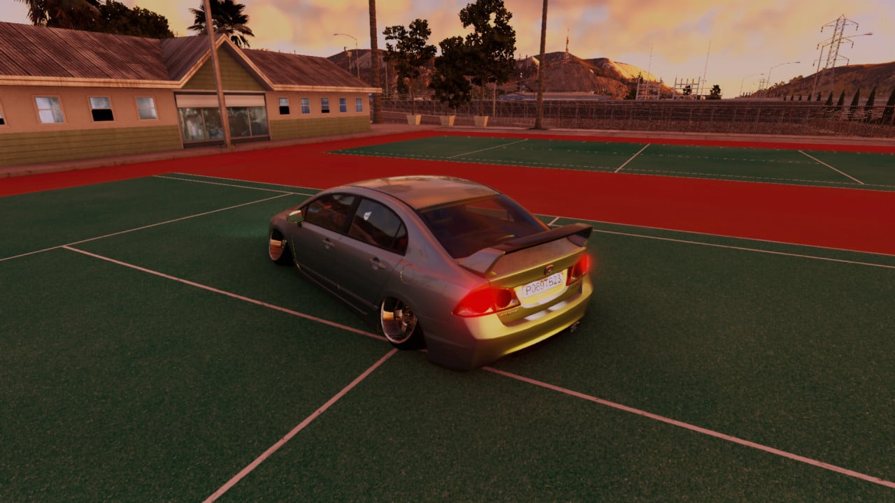 Honda Civic 8 v1.0 Fix with Stance Suspension Added