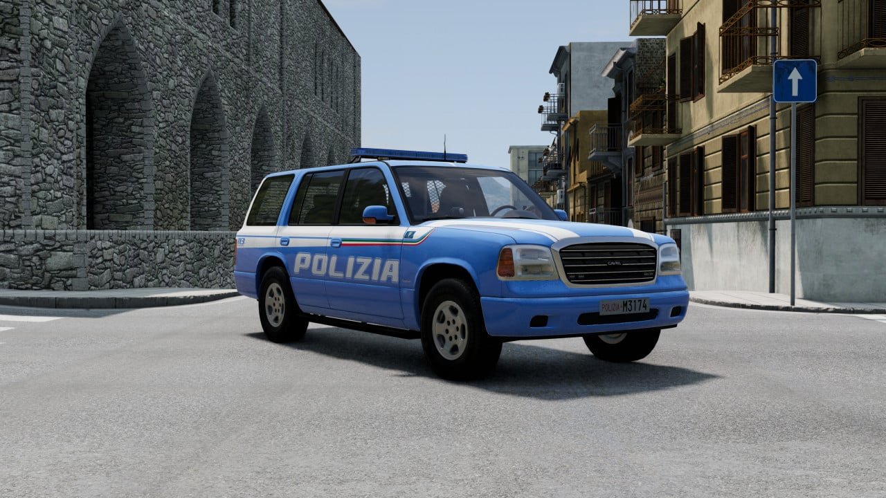 Realistic Italian Police Pack