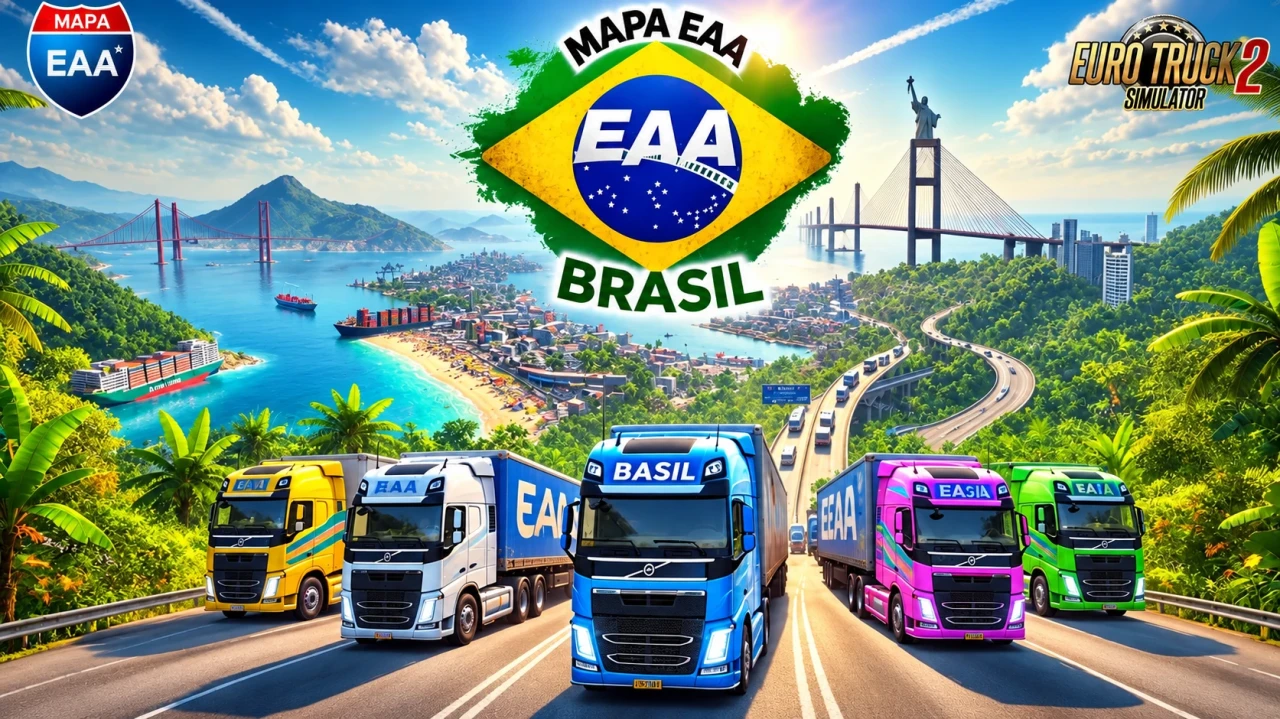 Mapa EAA Brasil Map